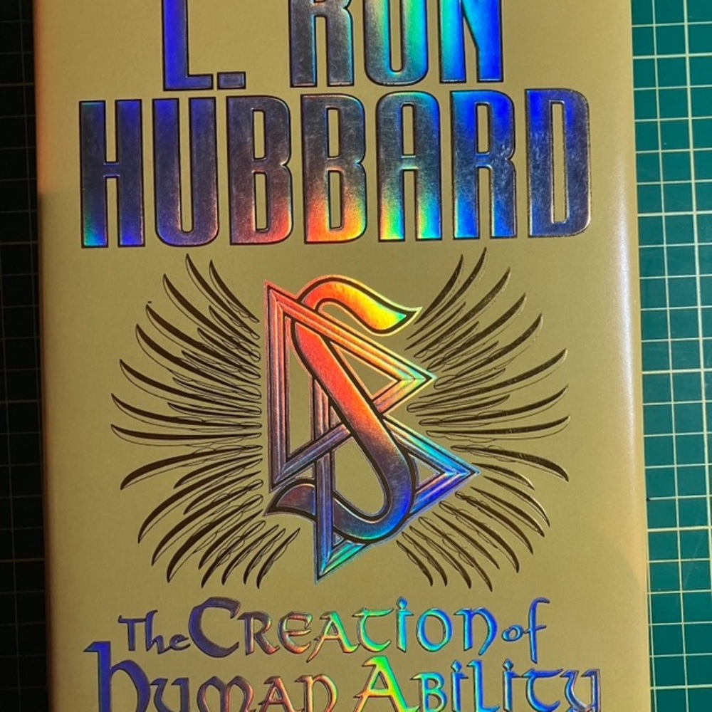 L. Ron Hubbard Book The creation of human hability